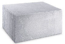 PREFABED Premium tvárnice šedá hladká 490*240*420mm P2-450